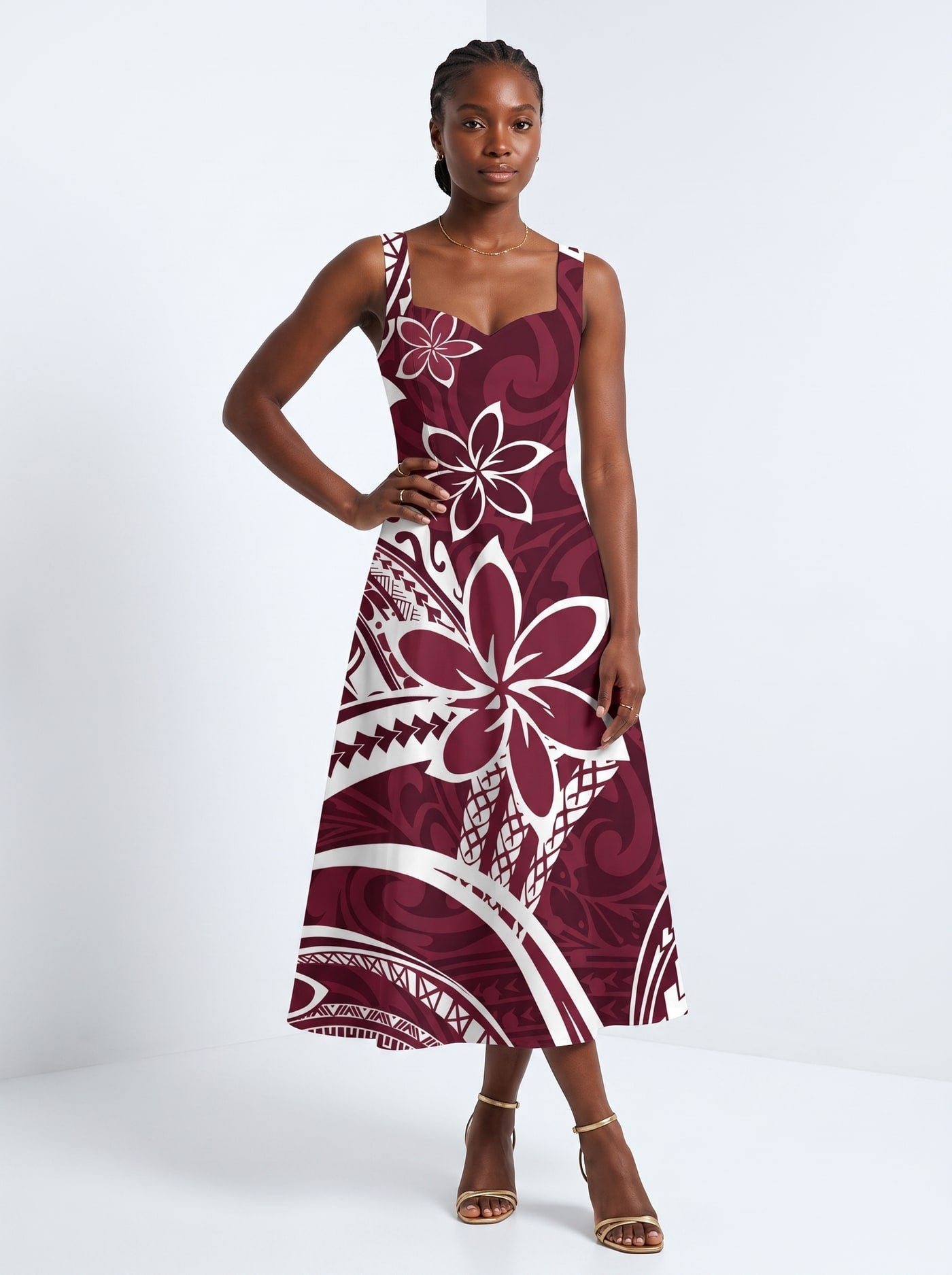 "Lehua" Corset Dress
