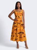 "Mbuga" Corset Dress