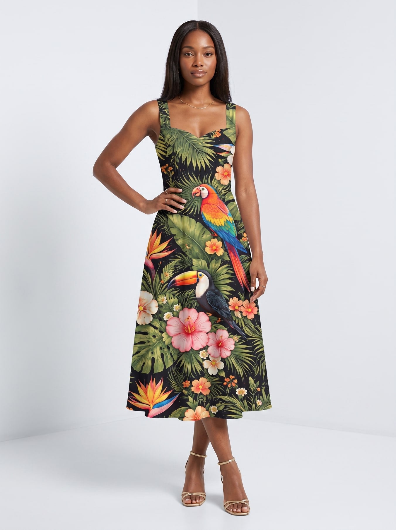 "Kasuku" Corset Dress