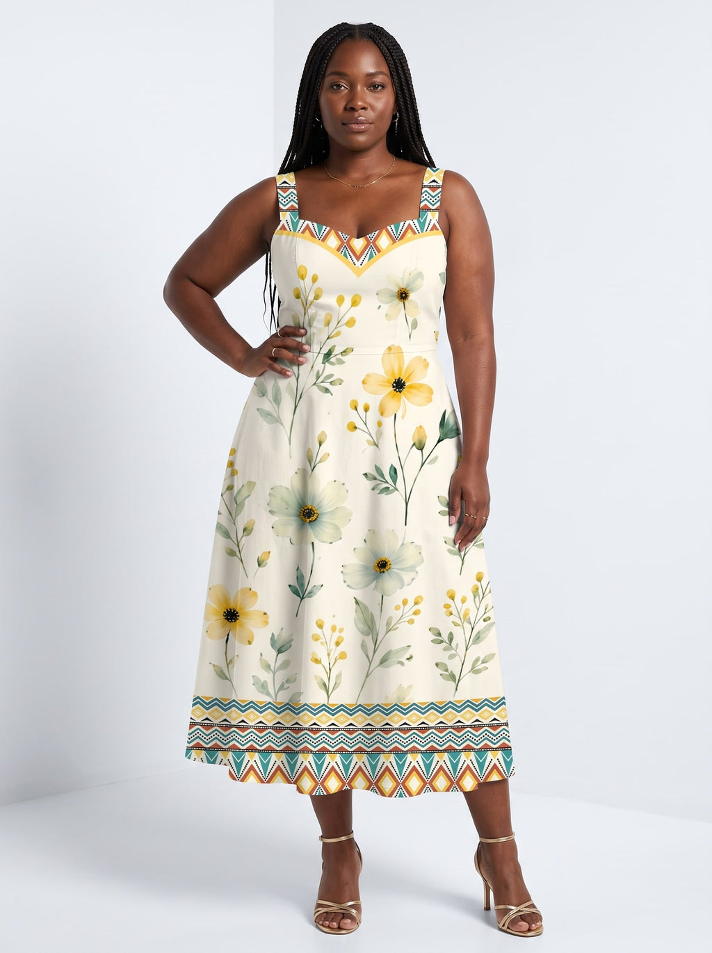 "Alizeti" Corset Dress