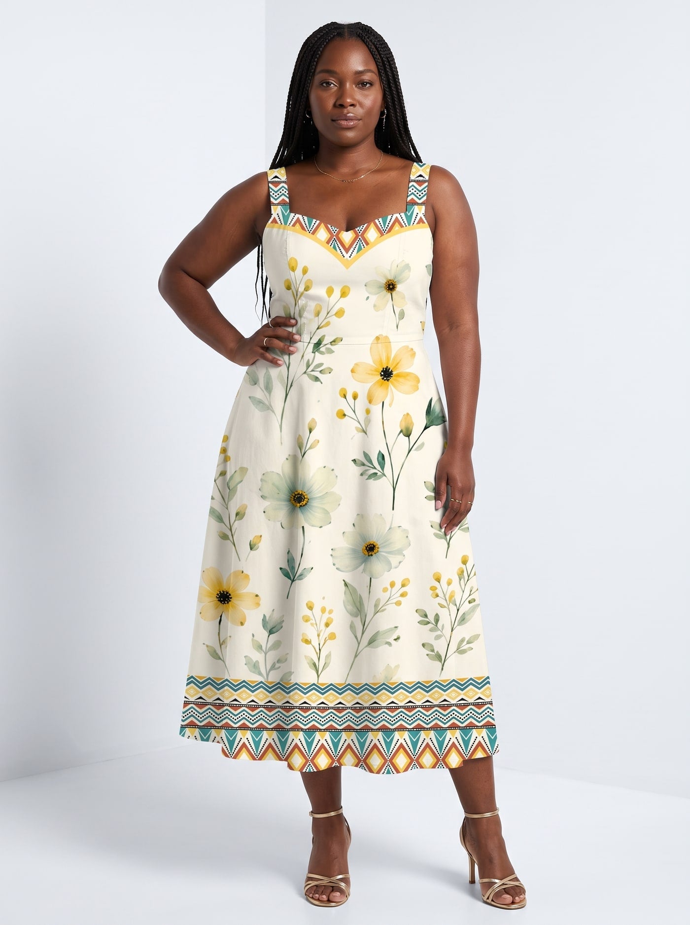 "Alizeti" Corset Dress