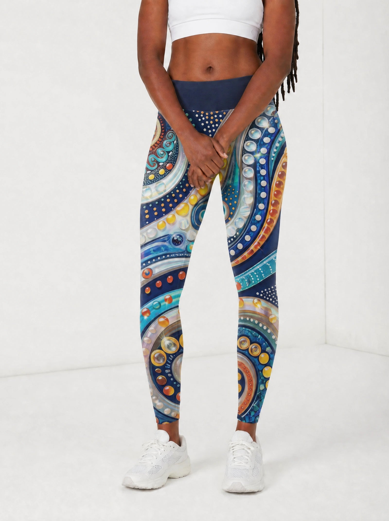 "Kito" Leggings — front view on model