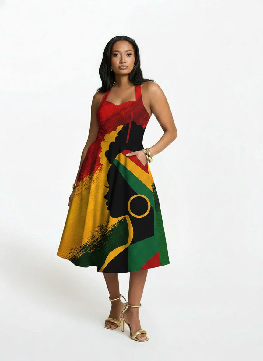 "Uhuru" Corset Dress