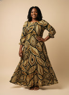 Ashanti Long Sleeve Maxi Dress