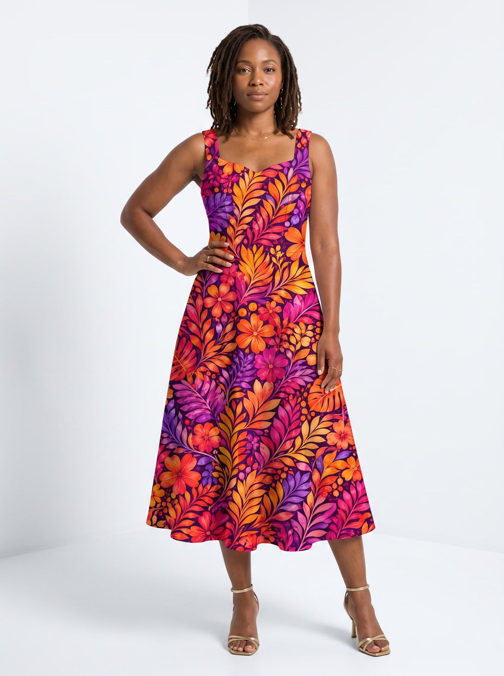 "Waridi" Corset Dress