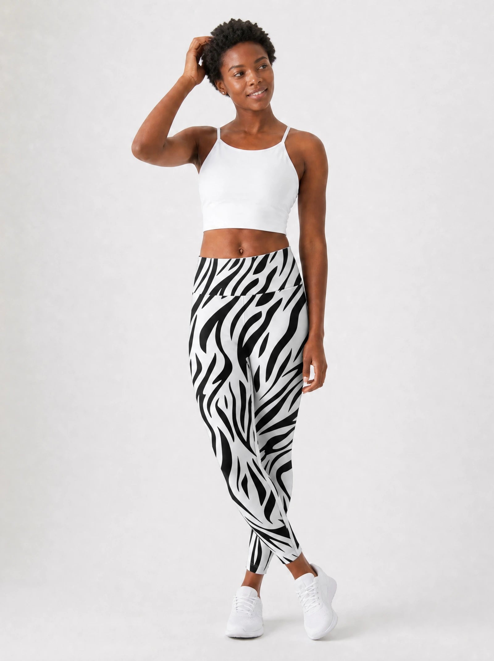 "Milia" Leggings — front view on model