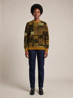 "Sankofa" Sweatshirt — front view on model
