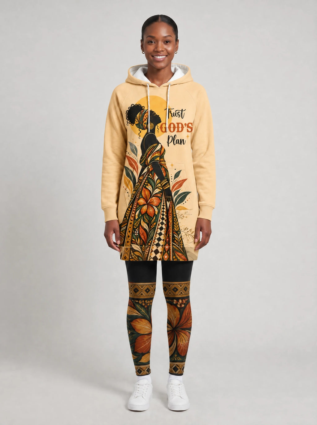 "Daima" Hoodie Dress