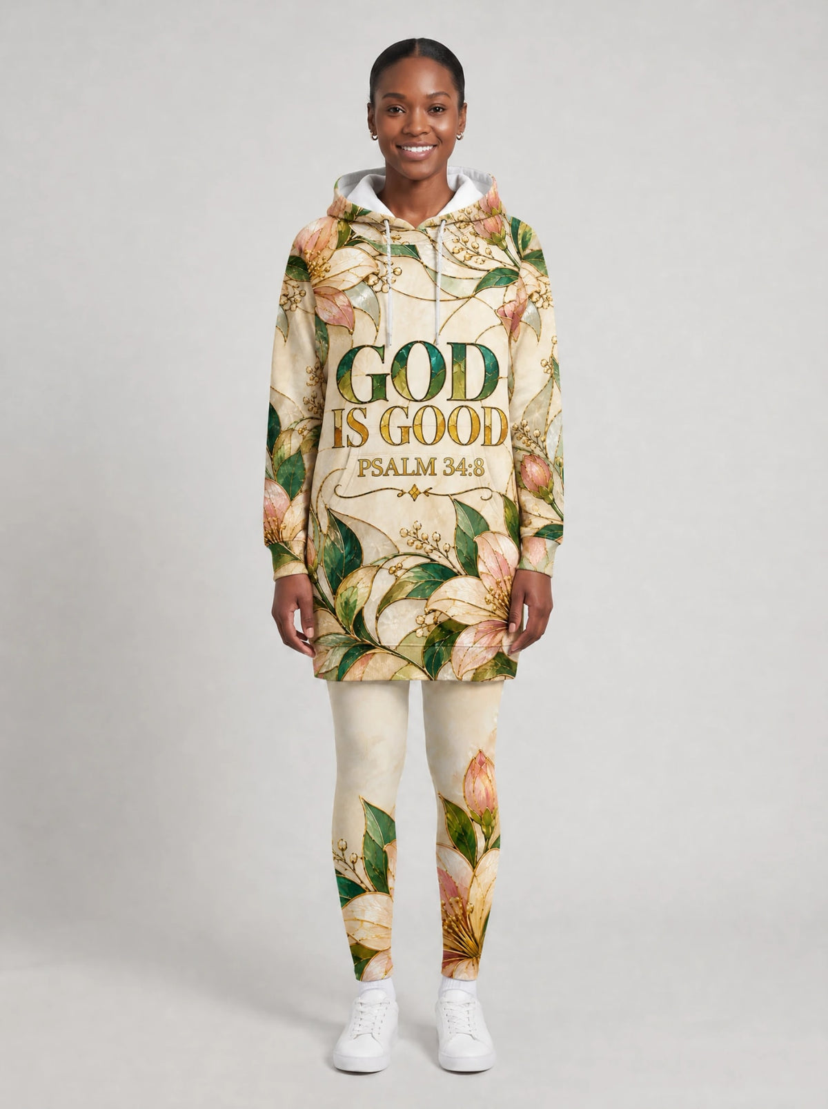 "Mwema" Hoodie Dress