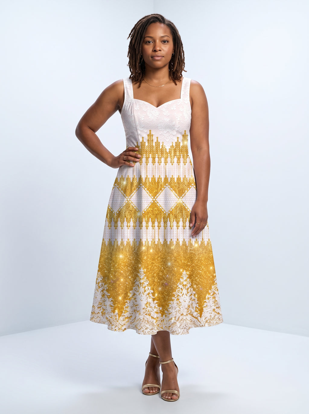"Mwangaza" Corset Dress Promo