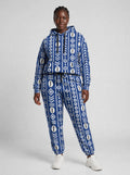 "Oshun" Royal Blue Hoodie & Jogger Set