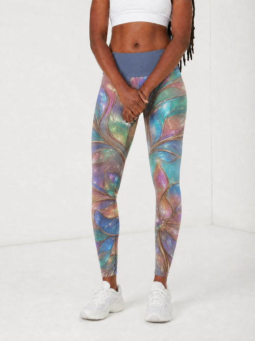 "Almasi" Leggings — front view on model