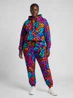 "Rangi" Hoodie & Jogger Set — front view on model