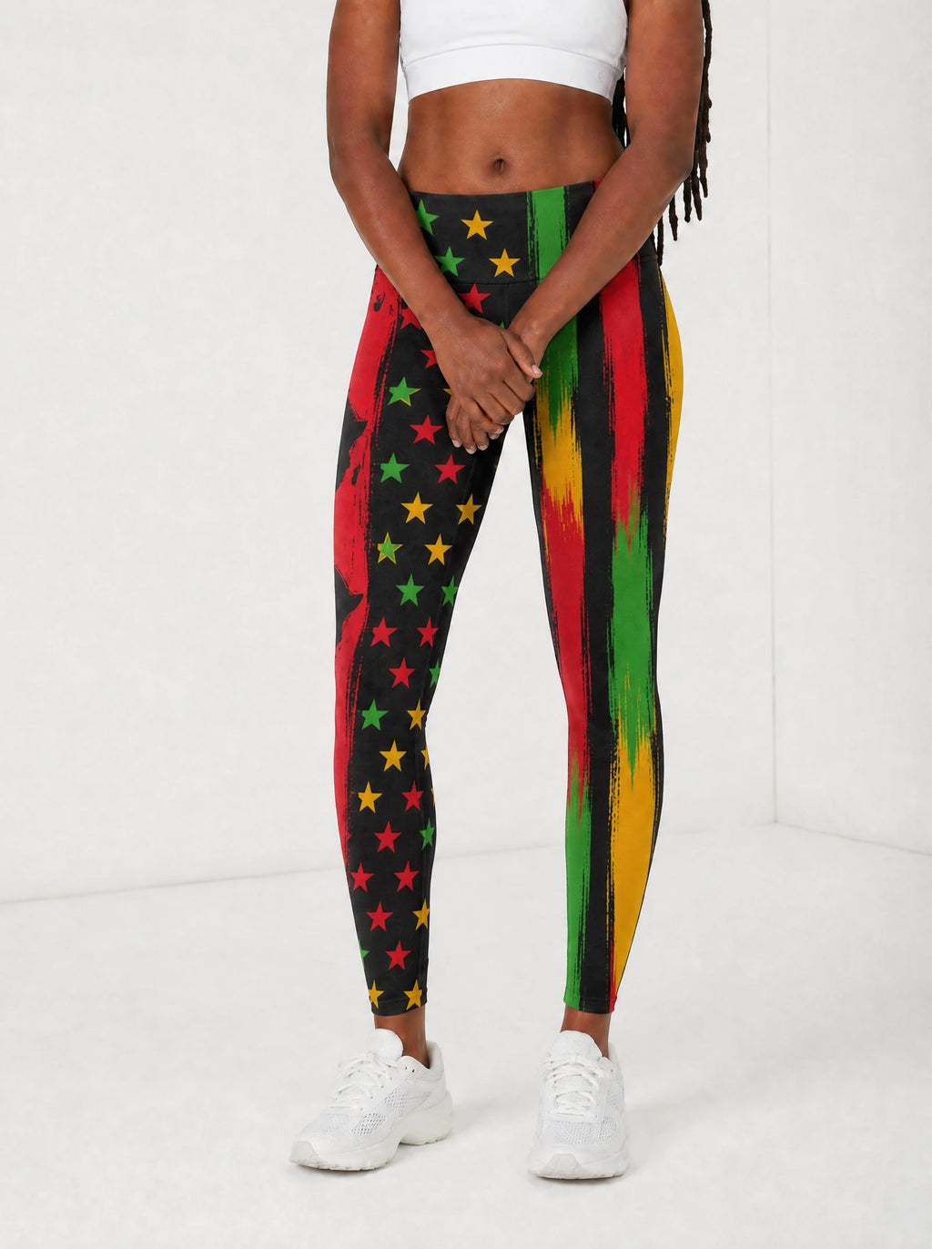 Watu Leggings — front view on model