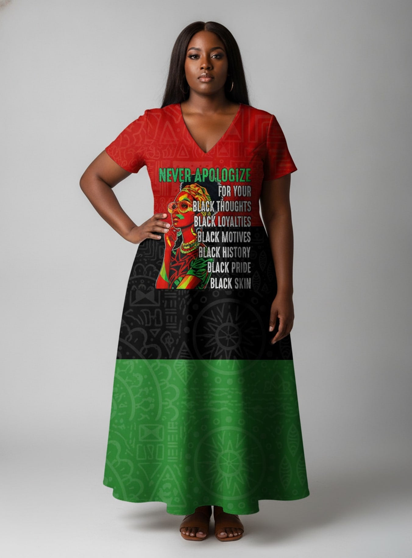 Unapologetic Short Sleeve Maxi Dress