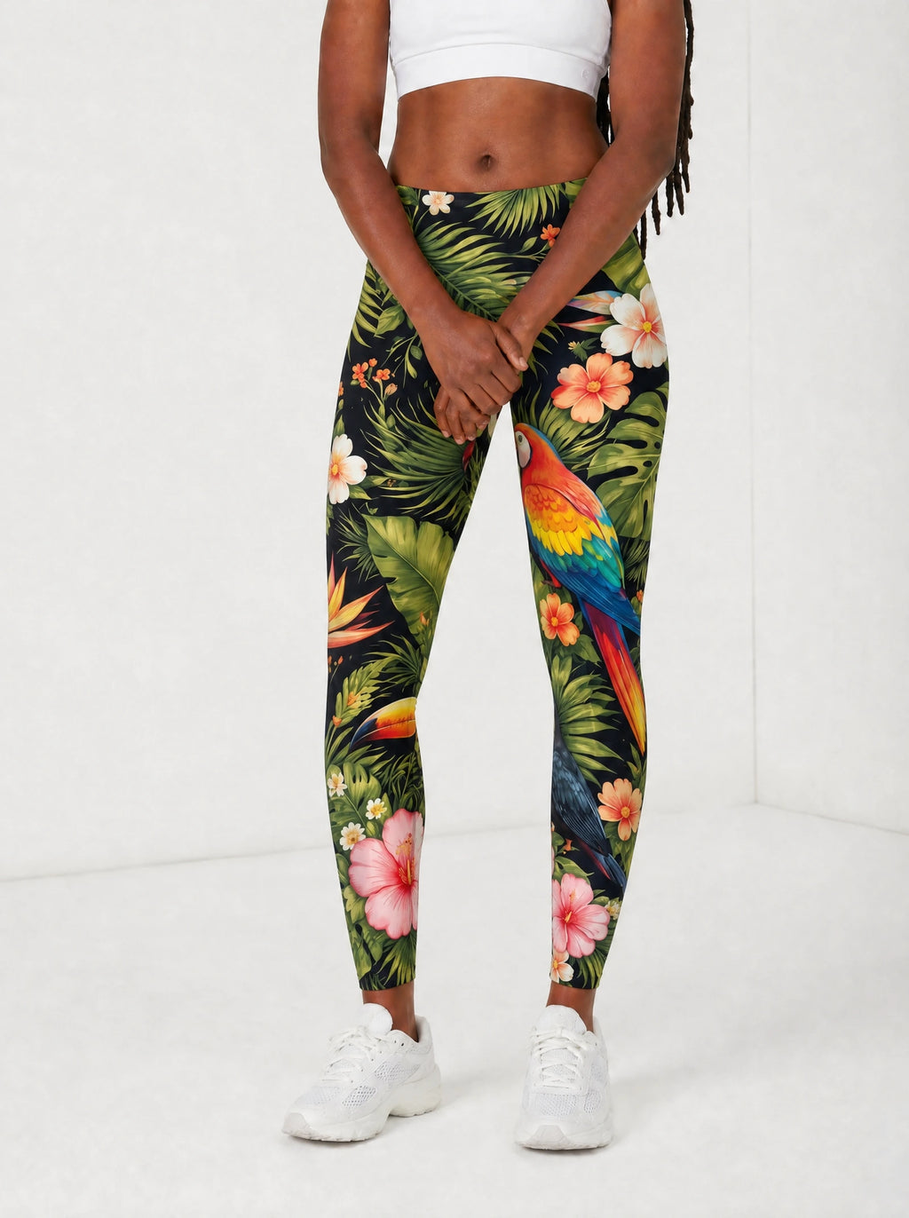 "Kasuku" Leggings — front view on model