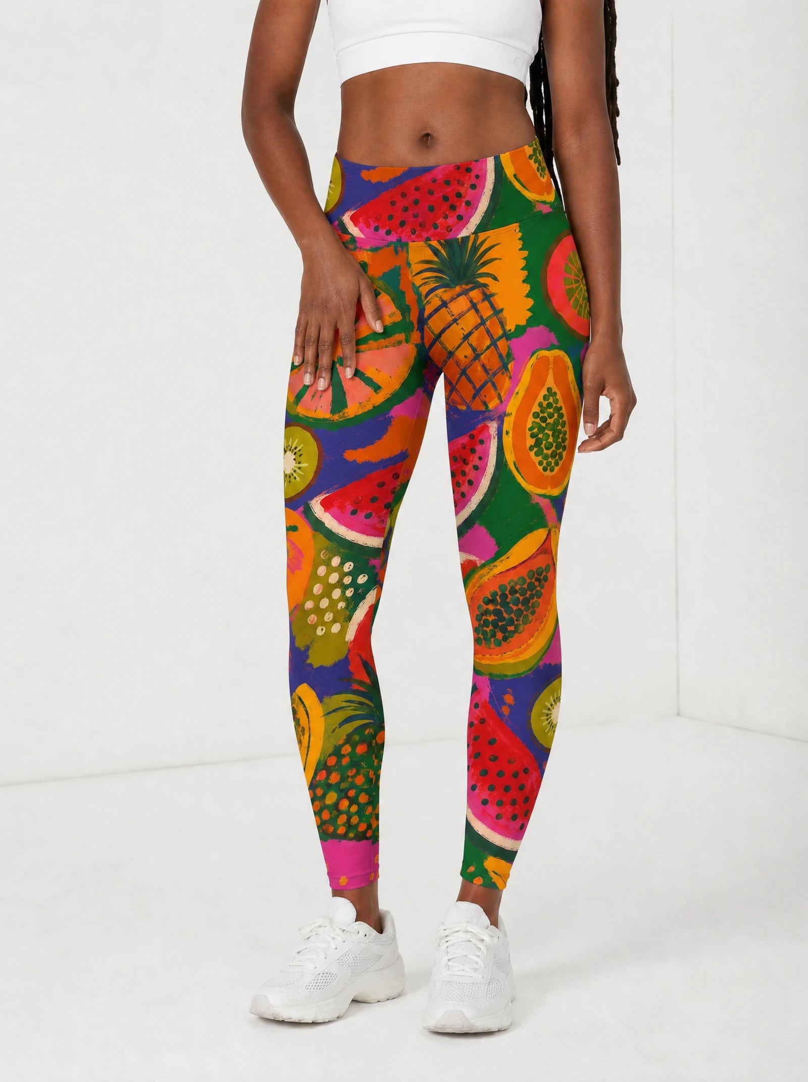 "Matunda" Leggings — front view on model