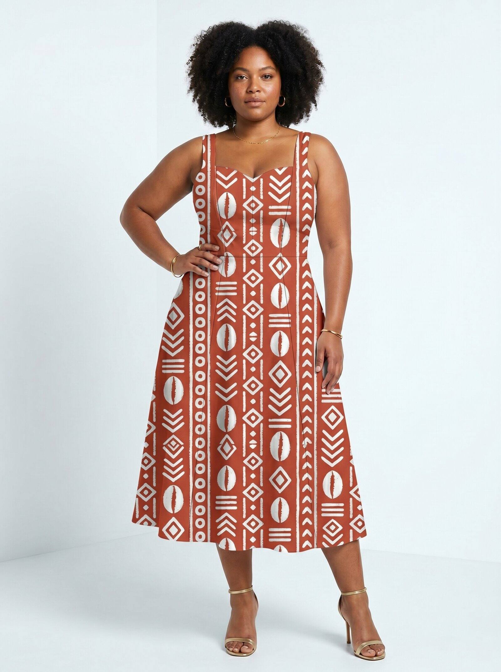 "Oshun Kijani" Corset Dress