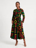 "Nairobi" Viscose Midi Dress Promo