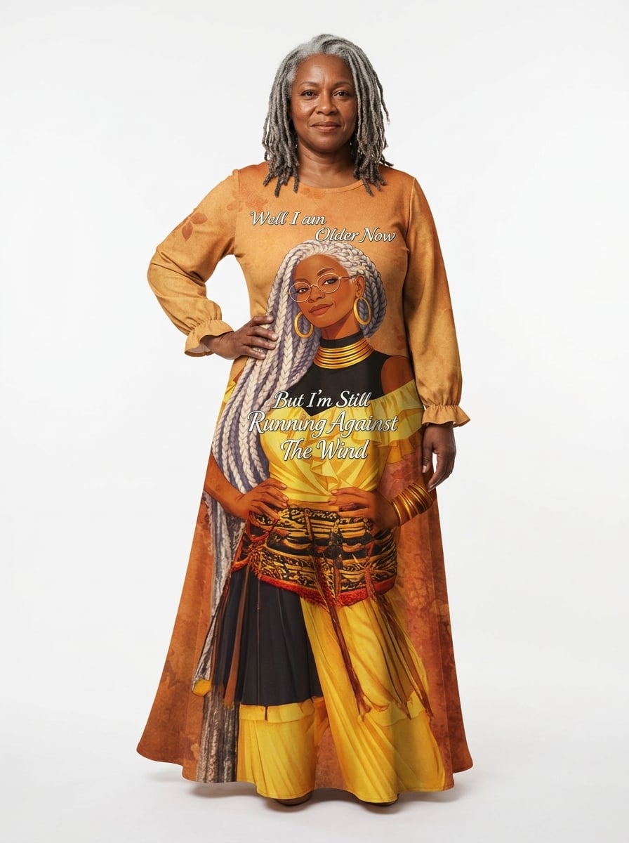 "Shujaa" Long Maxi Dress & Leggings Deal