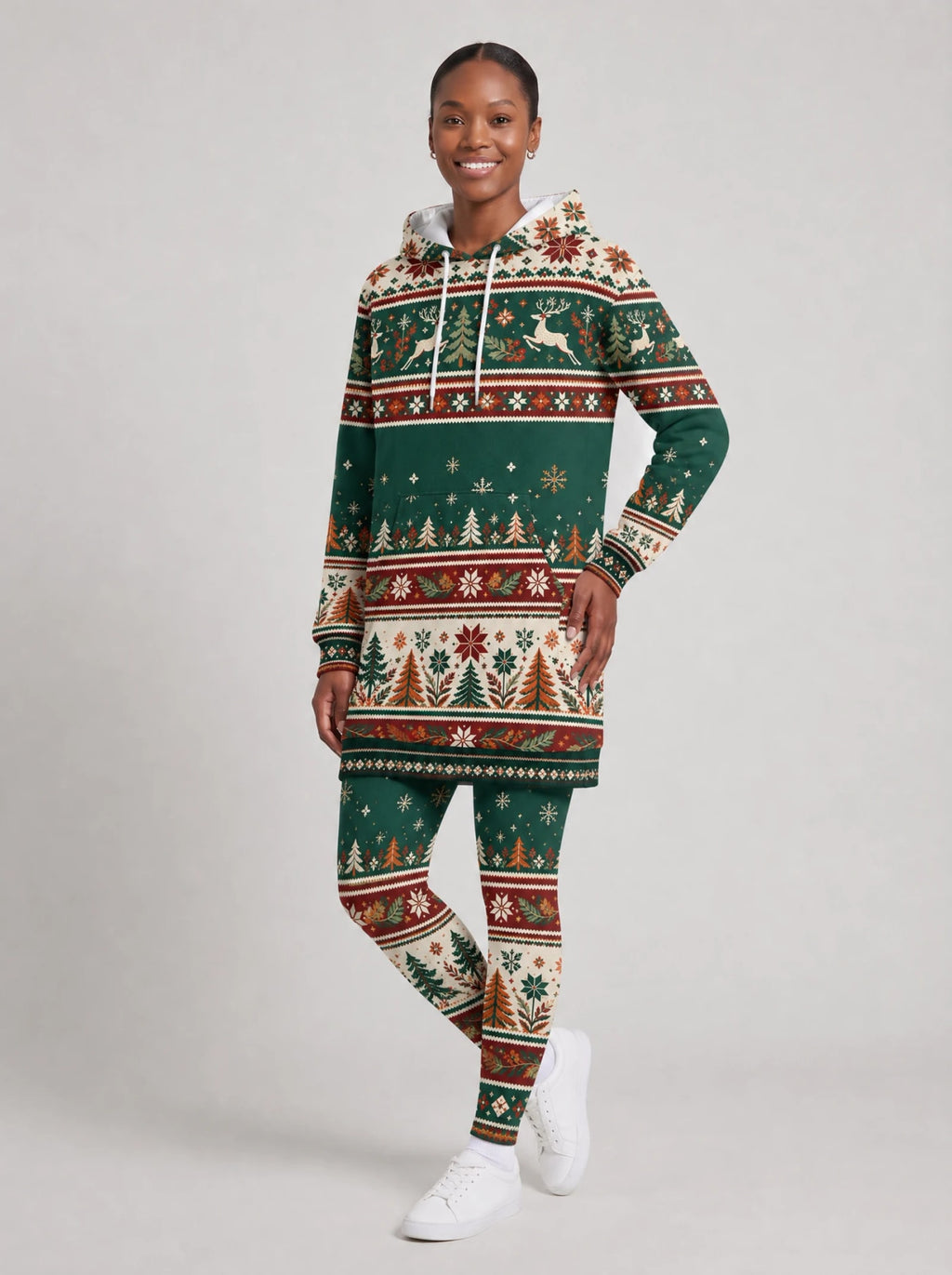 "Majira" Hoodie Dress
