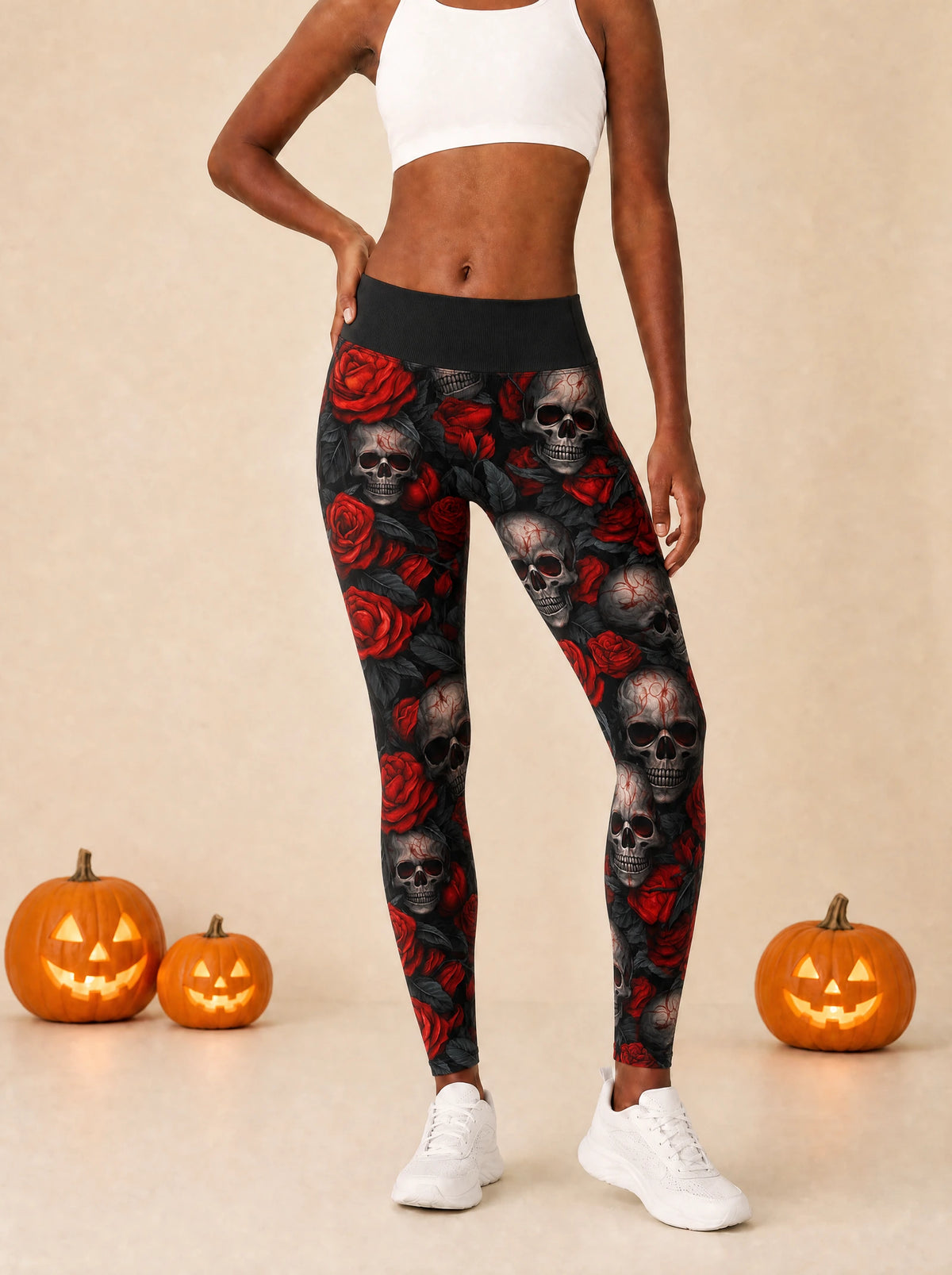 "Uchawi" Leggings — front view on model