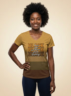 Black Excellence V-Neck T-Shirt
