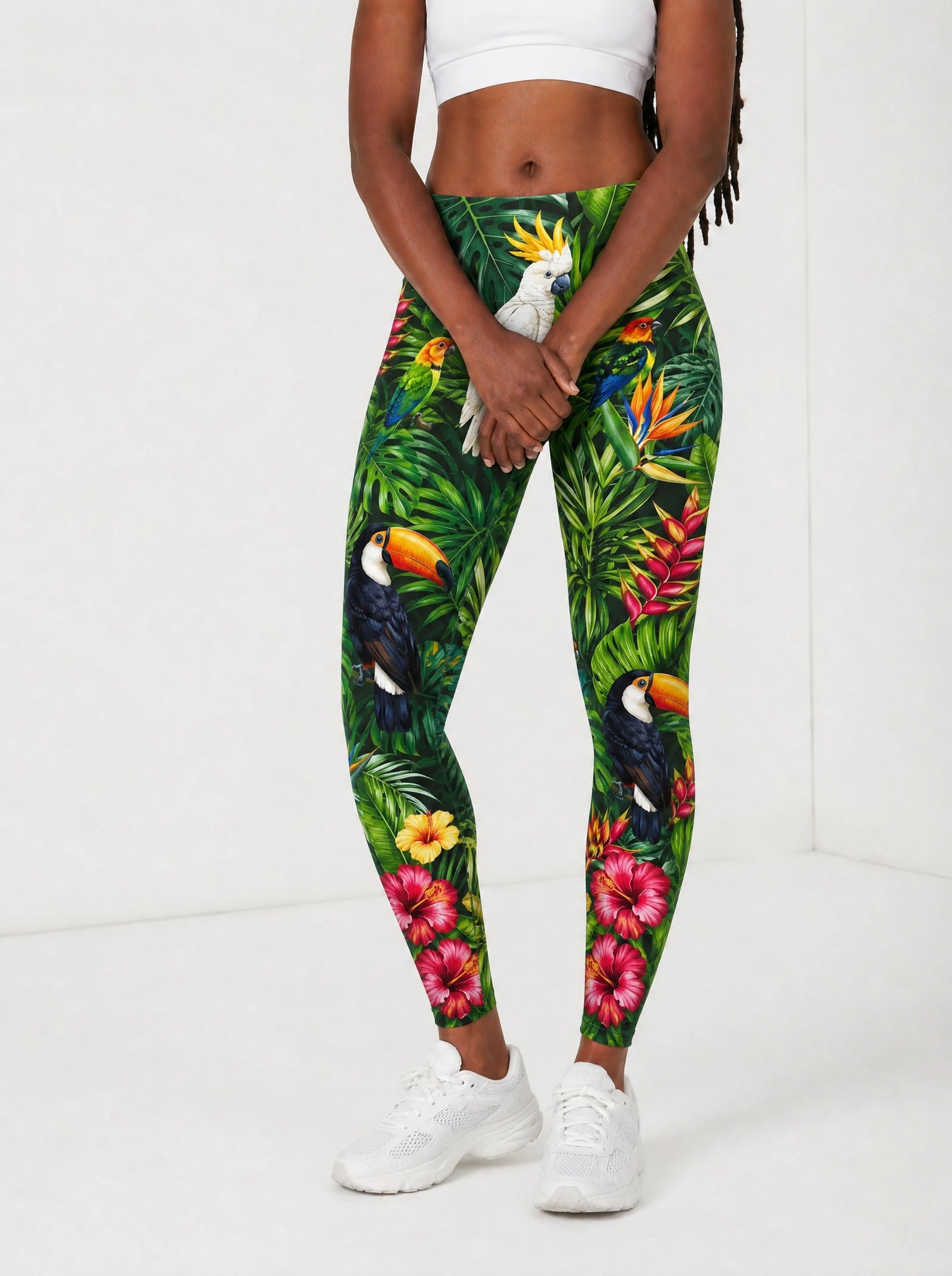 "Manyoya" Leggings — front view on model