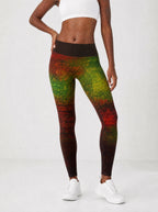 One Love Leggings — front view on model