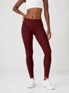 "Imani" Rouge Leggings — front view on model