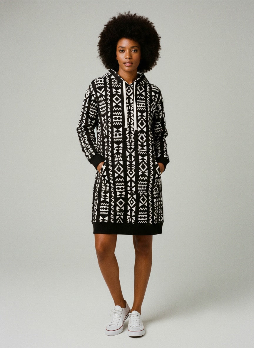 "Kuba" Hoodie Dress Promo