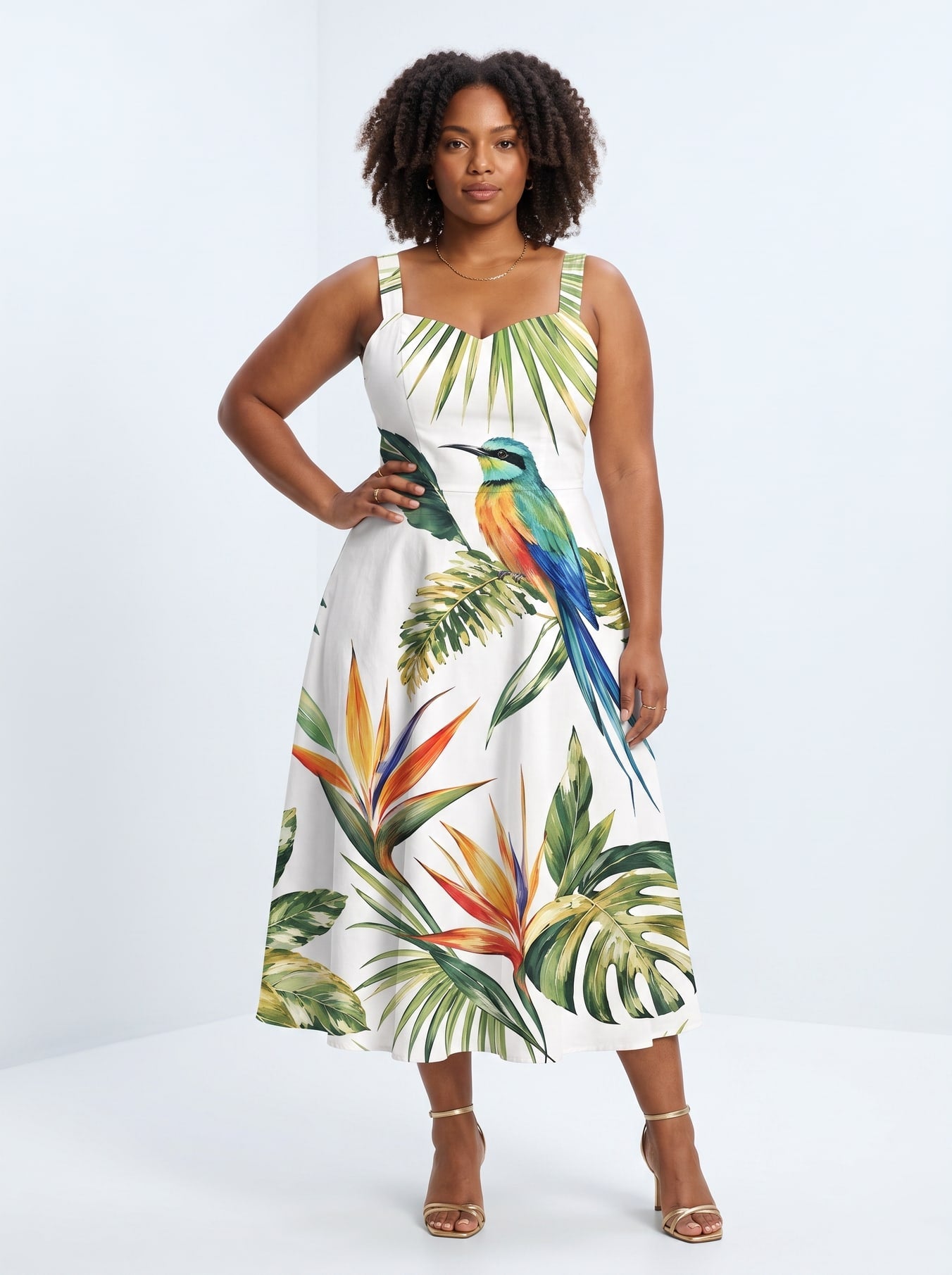 "Ndege" Corset Dress