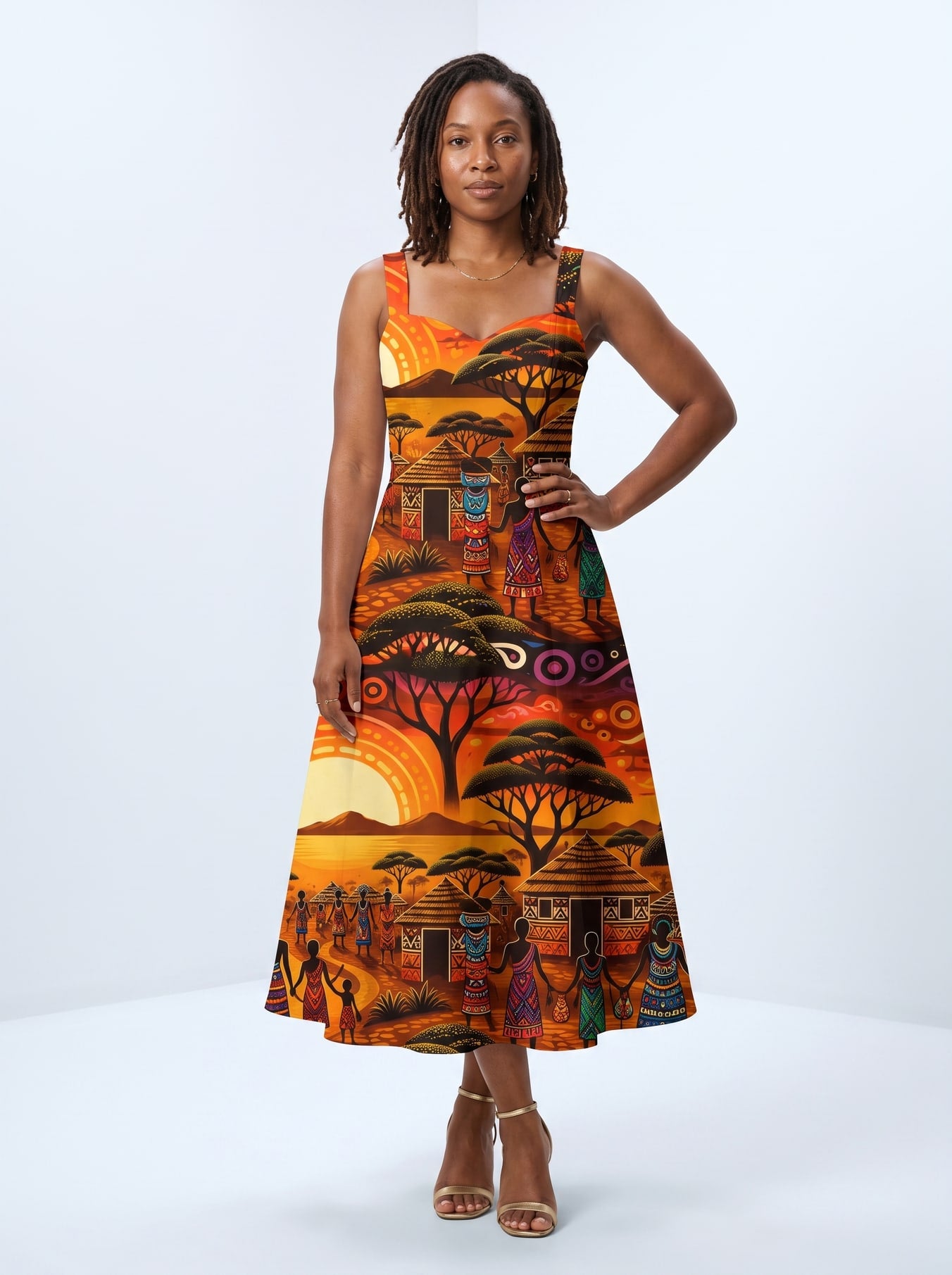 "Kijiji" Corset Dress