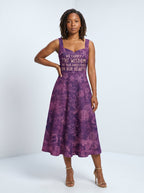"Hekima" Cotton Corset Dress