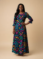 Ubuntu Long Sleeve Maxi Dress