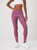 "Imani" Wild Rose Leggings