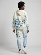 "Samaki" Hoodie & Jogger Set — back view on model