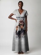 Seasoned Short Sleeve Maxi Dress Promo