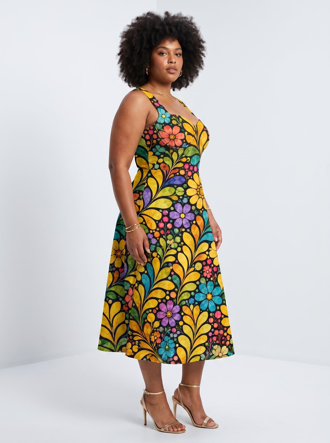 "Njano" Corset Dress
