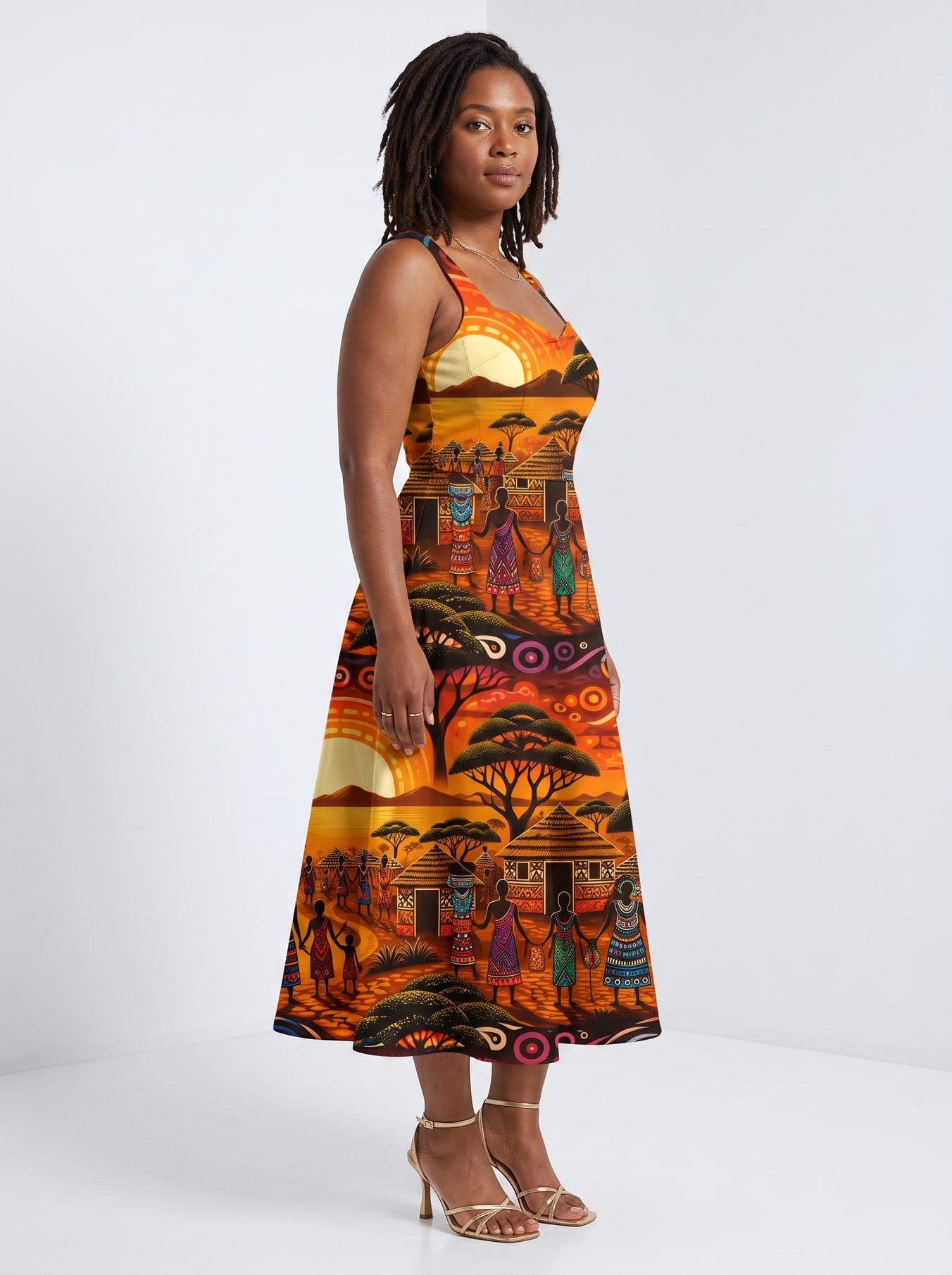 "Kijiji" Corset Dress