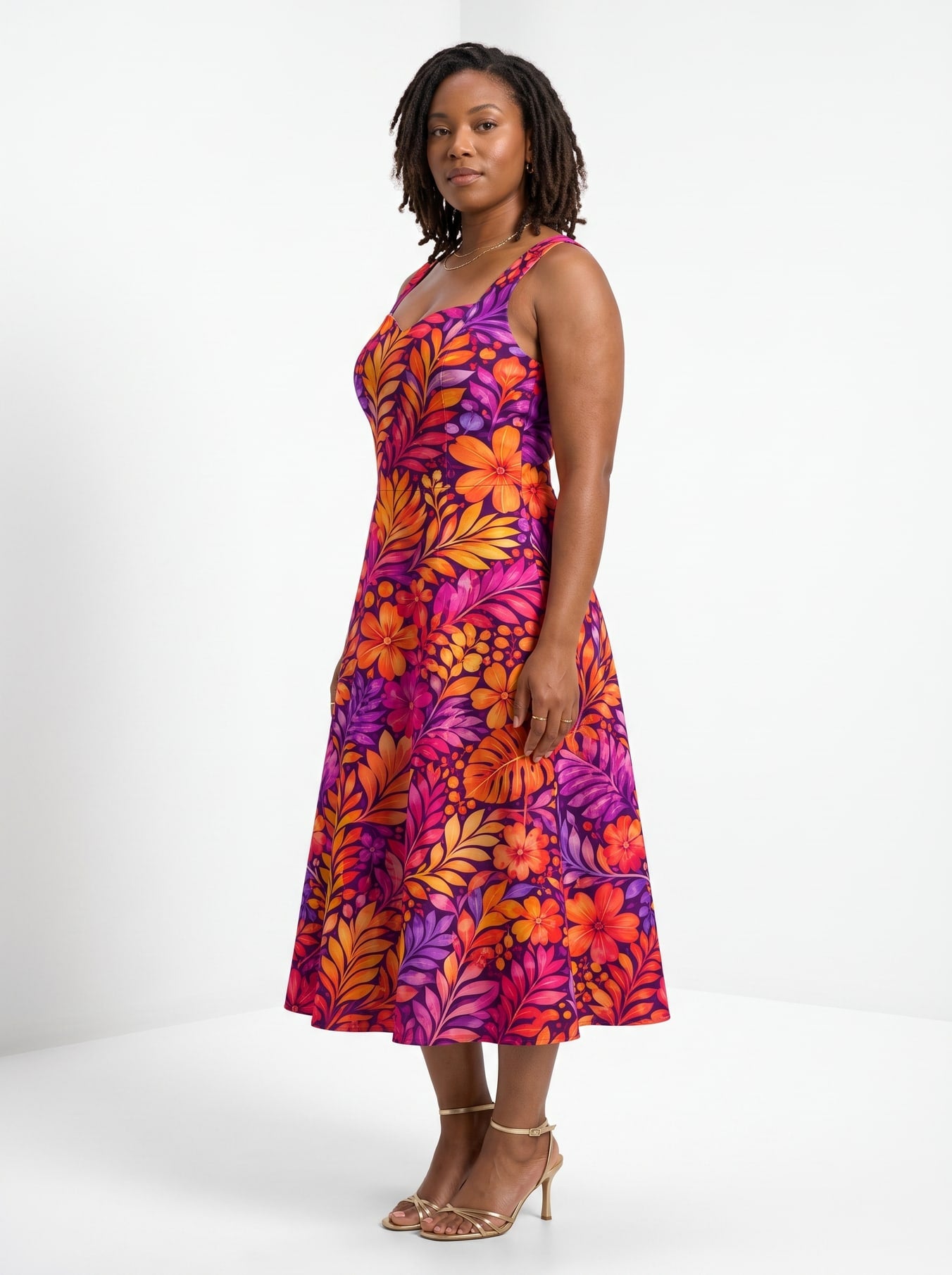 "Waridi" Corset Dress