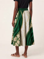 "Maile" Twirl Skirt — back view on model