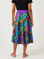 "Upinde" Twirl Skirt — cropped back view on model