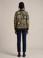 "Sahara" Cardigan — back view on model
