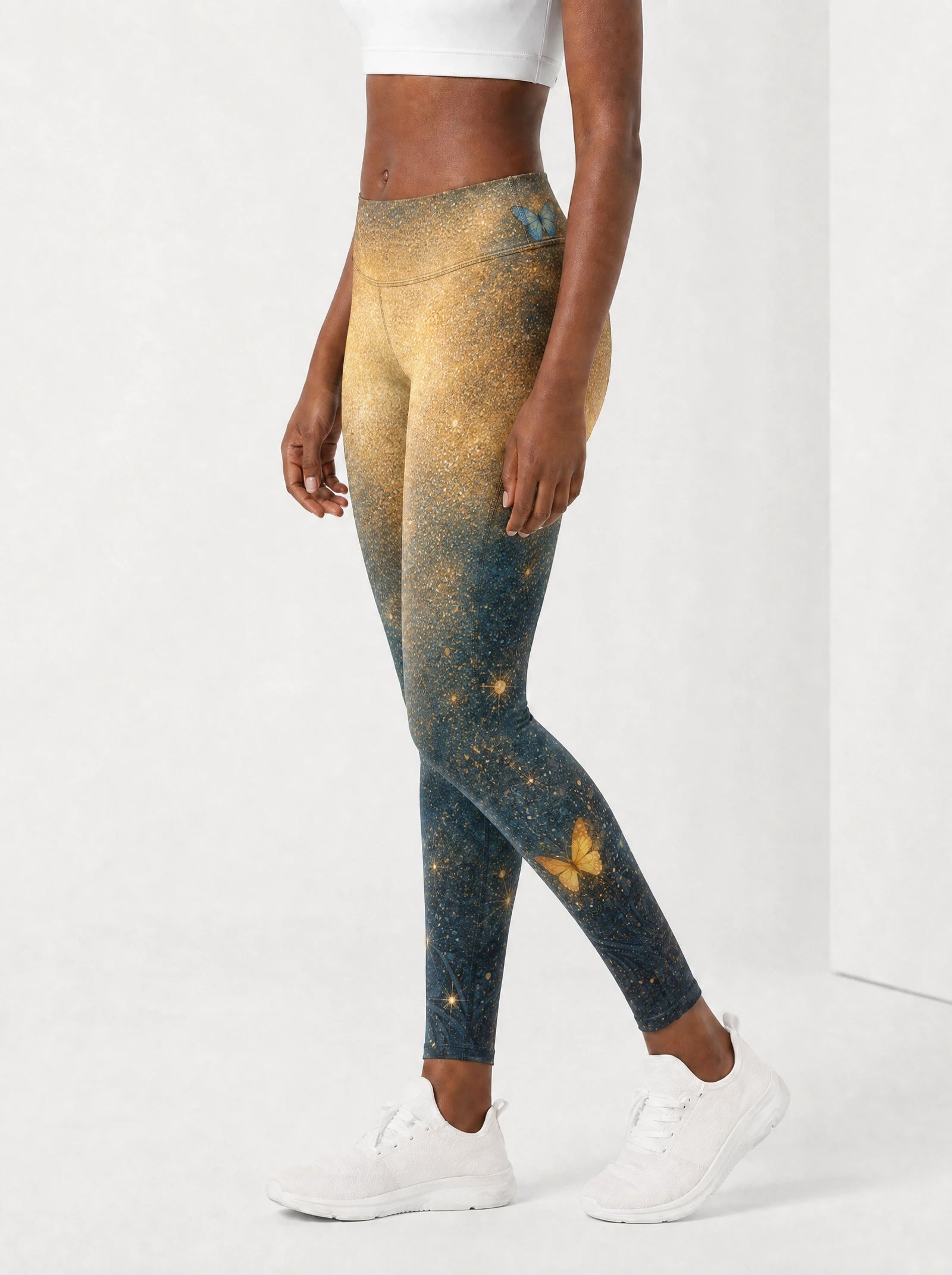 Badass Leggings — side view on model