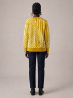 "Kitambaa" Sweatshirt — back view on model