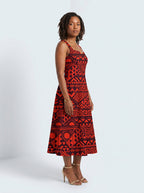 "Shaka" Burgundy Corset Dress & Leggings Deal