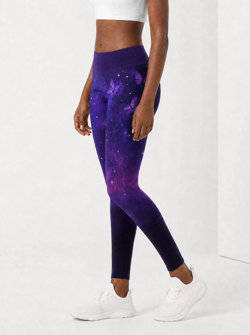 Storm Leggings — side view on model