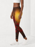 Thorn Leggings — side view on model