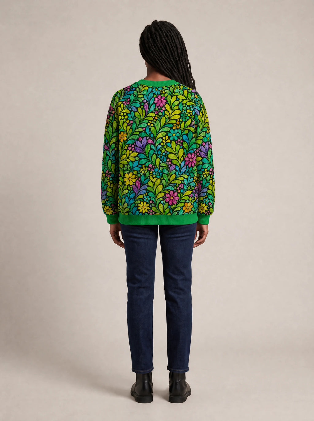 "Zumaridi" Sweatshirt — back view on model